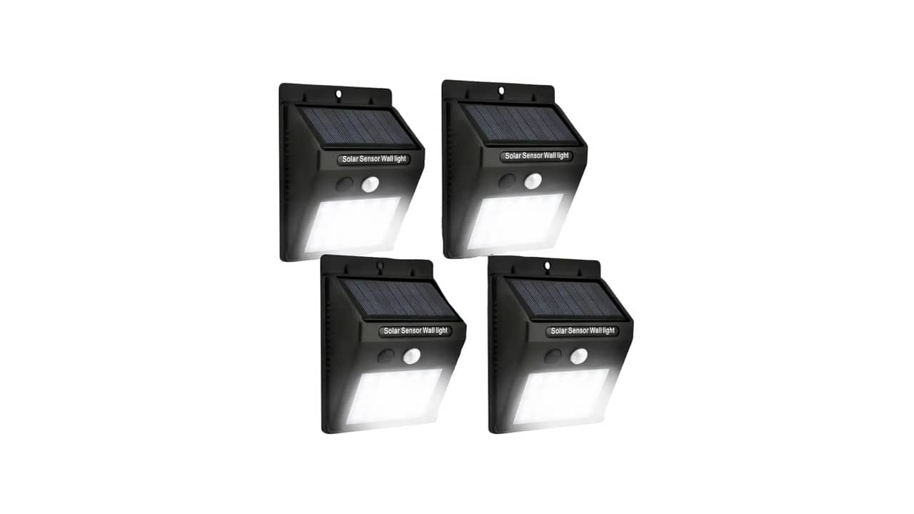 Arandela Solar Externa: As 10 Melhores Opções com Sensor de Movimento
