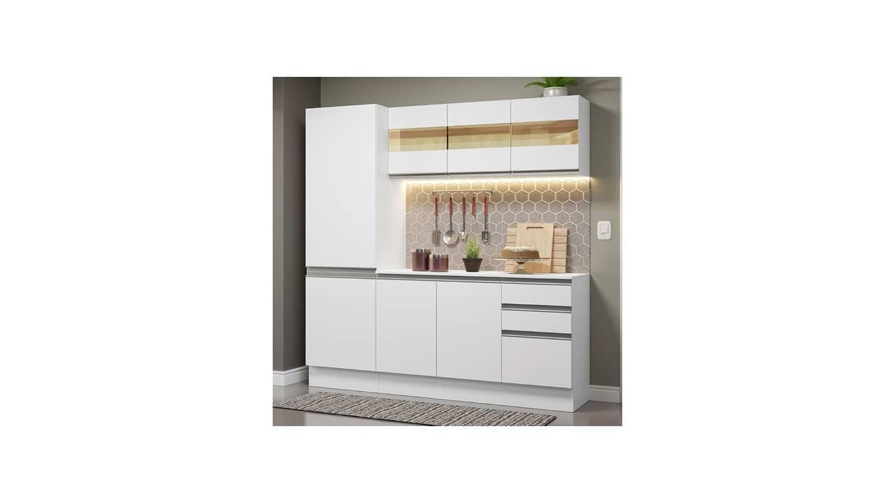 Armário de Cozinha Modulado: As 10 Melhores Opções Compactas e Funcionais