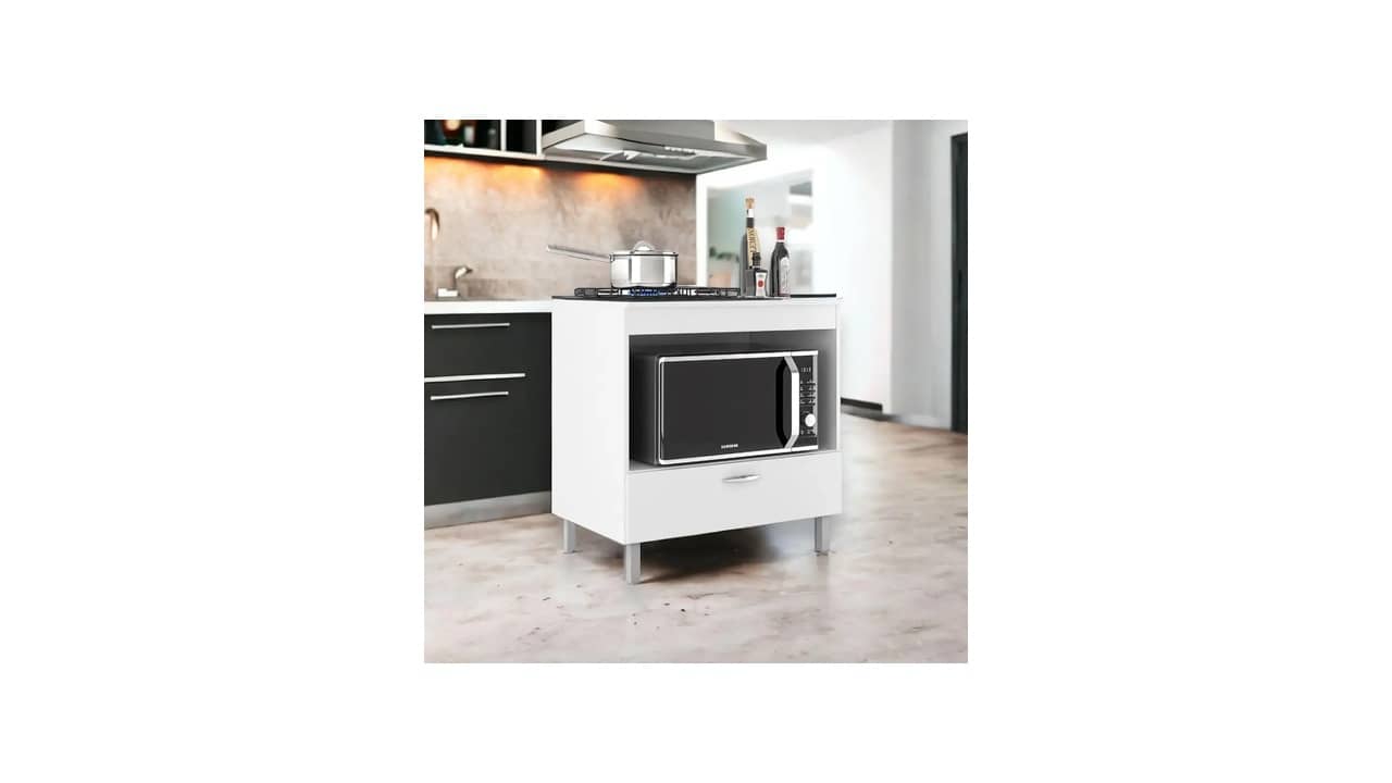 Balcão de Cozinha com Tampo para Cooktop: As 10 Melhores Opções