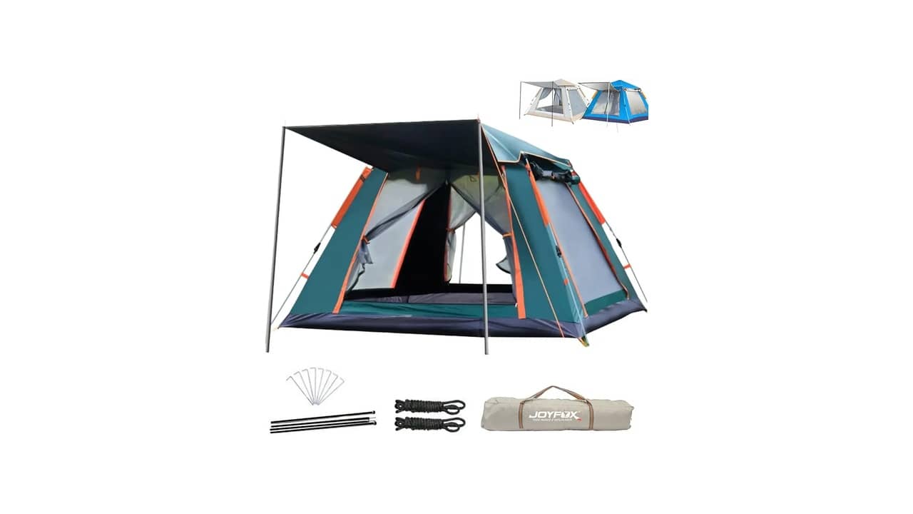 Barraca de Camping 4 Pessoas Impermeável: 8 Modelos com Montagem Rápida e Proteção Excepcional