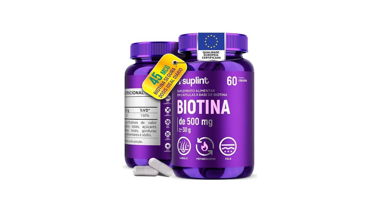 Biotina Importada Now Foods: As Melhores Opções para Cabelo, Pele e Unhas