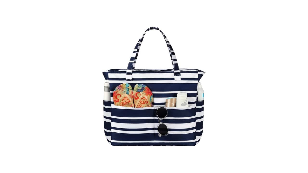 Bolsa de Praia Grande com Zíper: As 10 Melhores Opções Impermeáveis