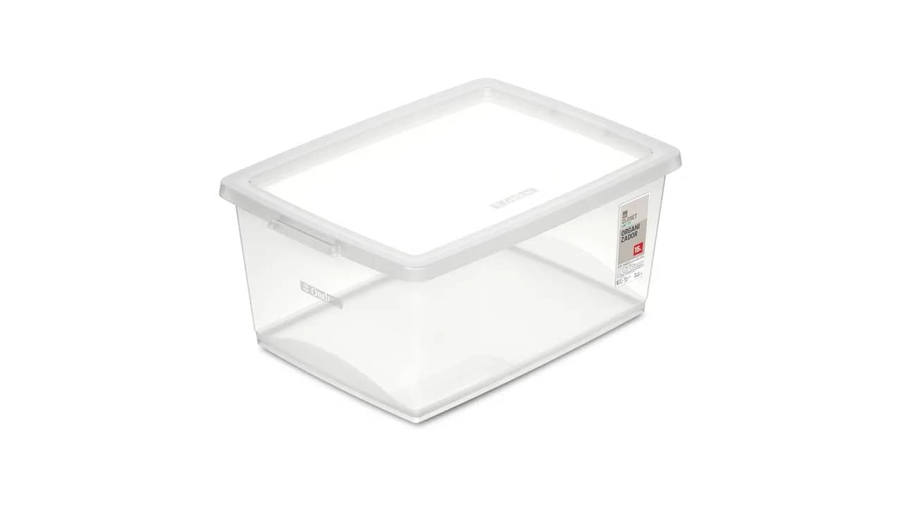 Caixa Organizadora de Plástico Transparente: As 10 Melhores Opções para Organização