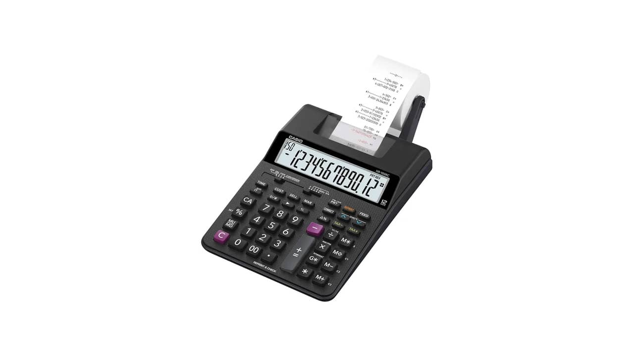 Calculadora de Mesa com Bobina: As 10 Melhores Opções para Impressão de Data