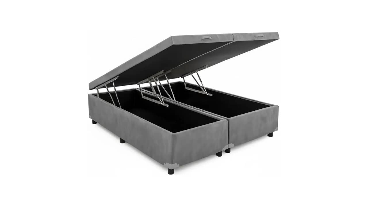 Cama Box Baú Queen: As 10 Melhores Opções Blindadas e com Pistão a Gás
