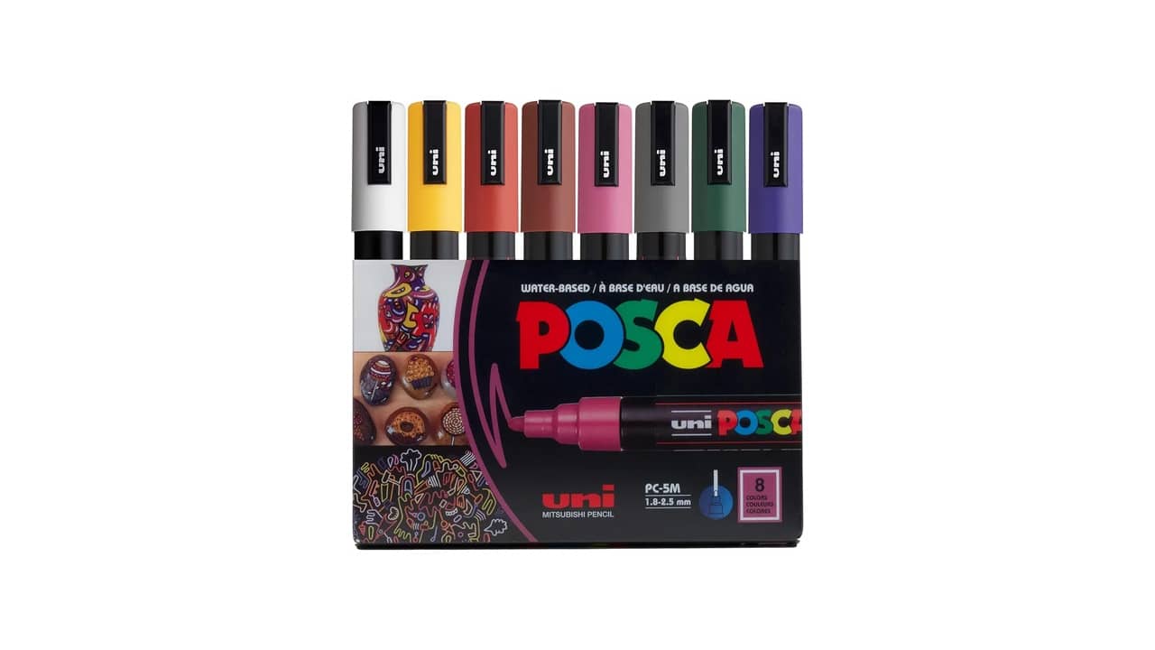 Caneta Posca Original: As 10 Melhores Canetas Marcadoras à Base de Água
