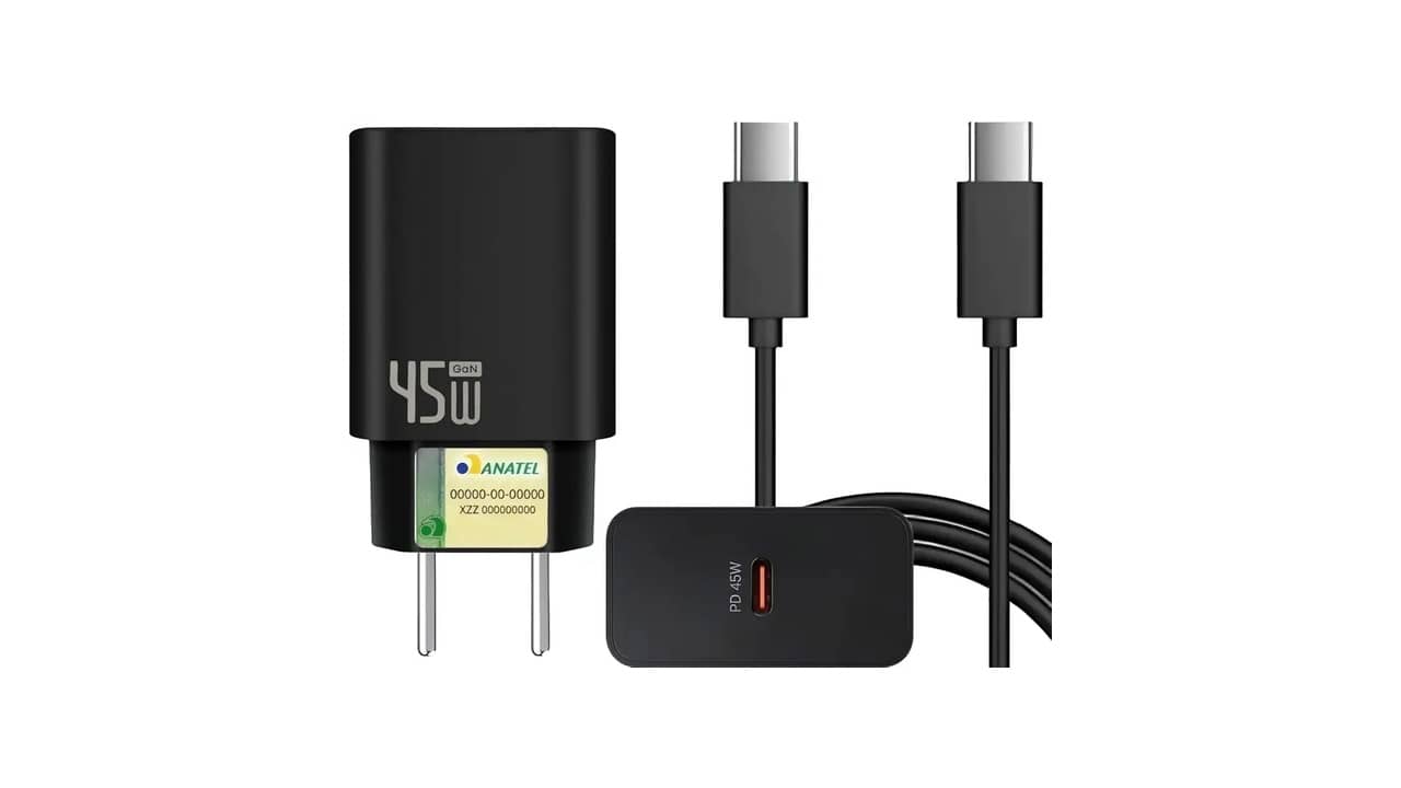 Carregador Rápido USB C de 45W para Tablet: A Melhor Opção de Tecnologia GaN
