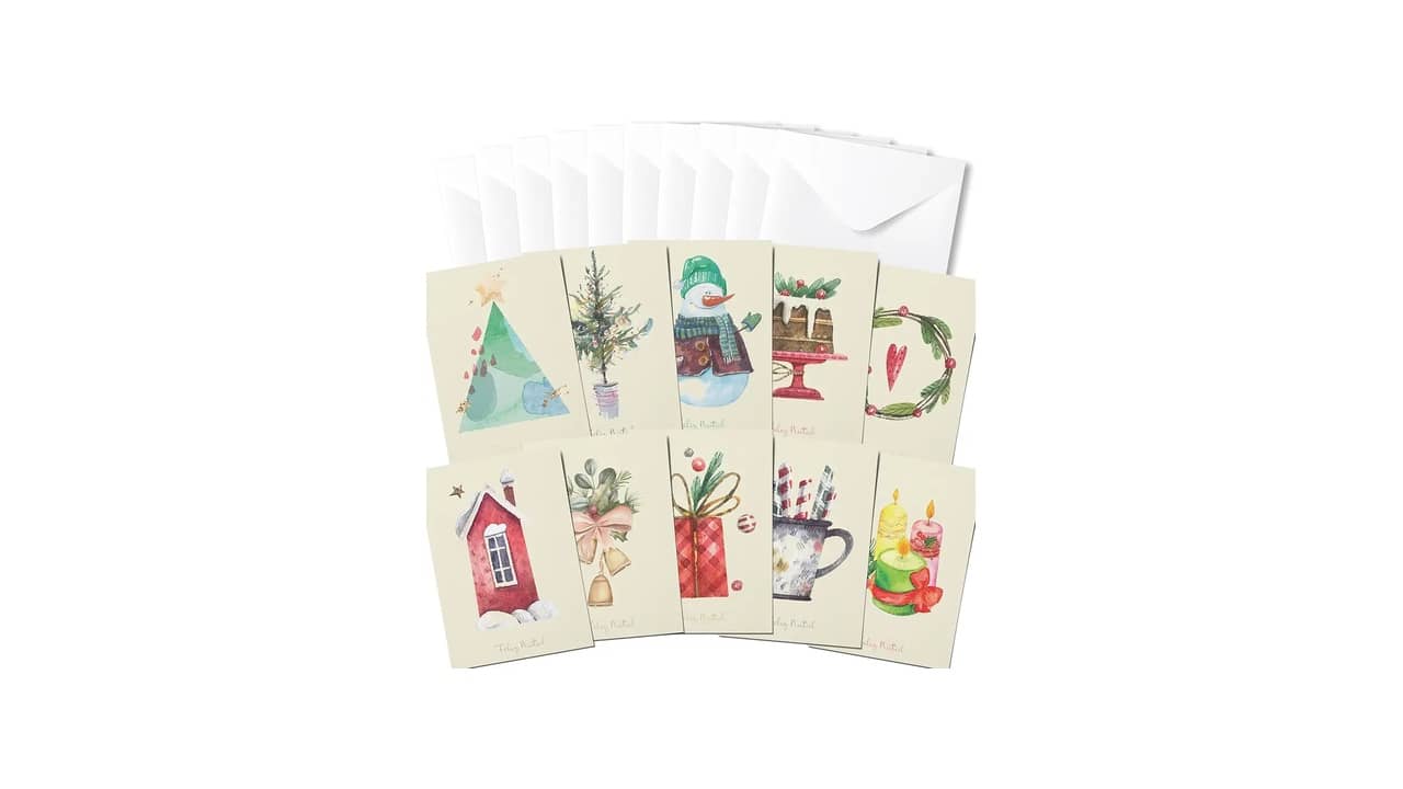 Cartão de Natal: Os 10 Melhores para Todos os Estilos