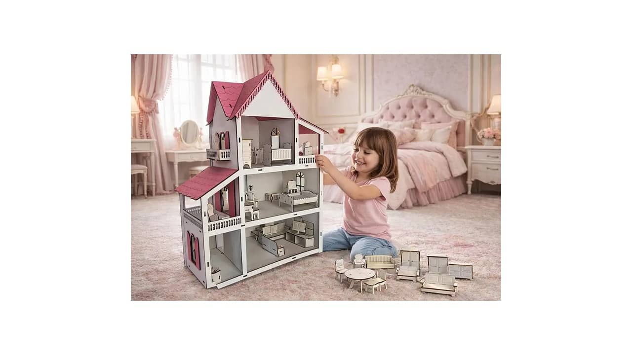 Casinha de Boneca de Madeira Grande: As 10 Melhores Opções para Crianças