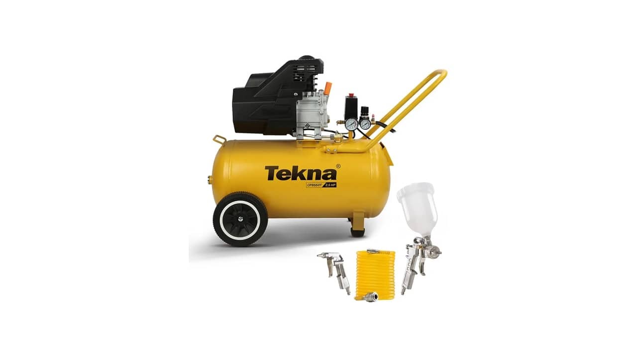 Compressor de Ar 50 e 100 Litros: As 10 Melhores Opções Profissionais