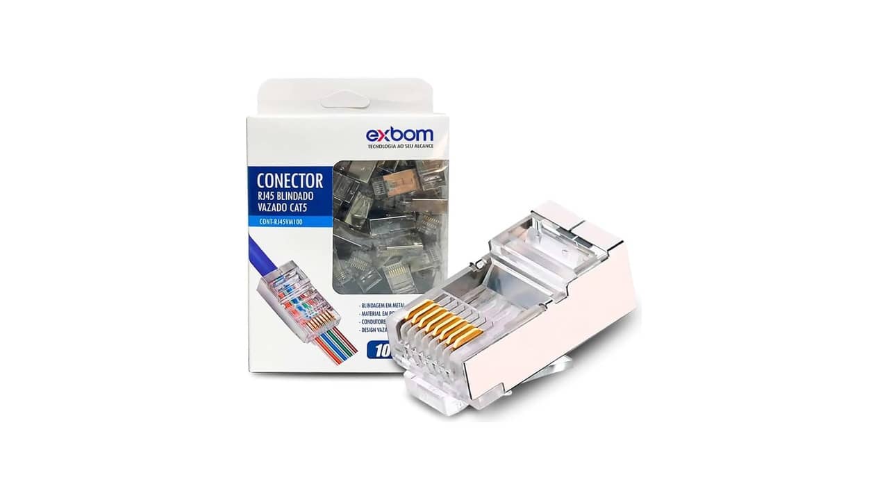 Conector RJ45 de Metal Blindado: As 10 Melhores Opções para Redes Gigabit