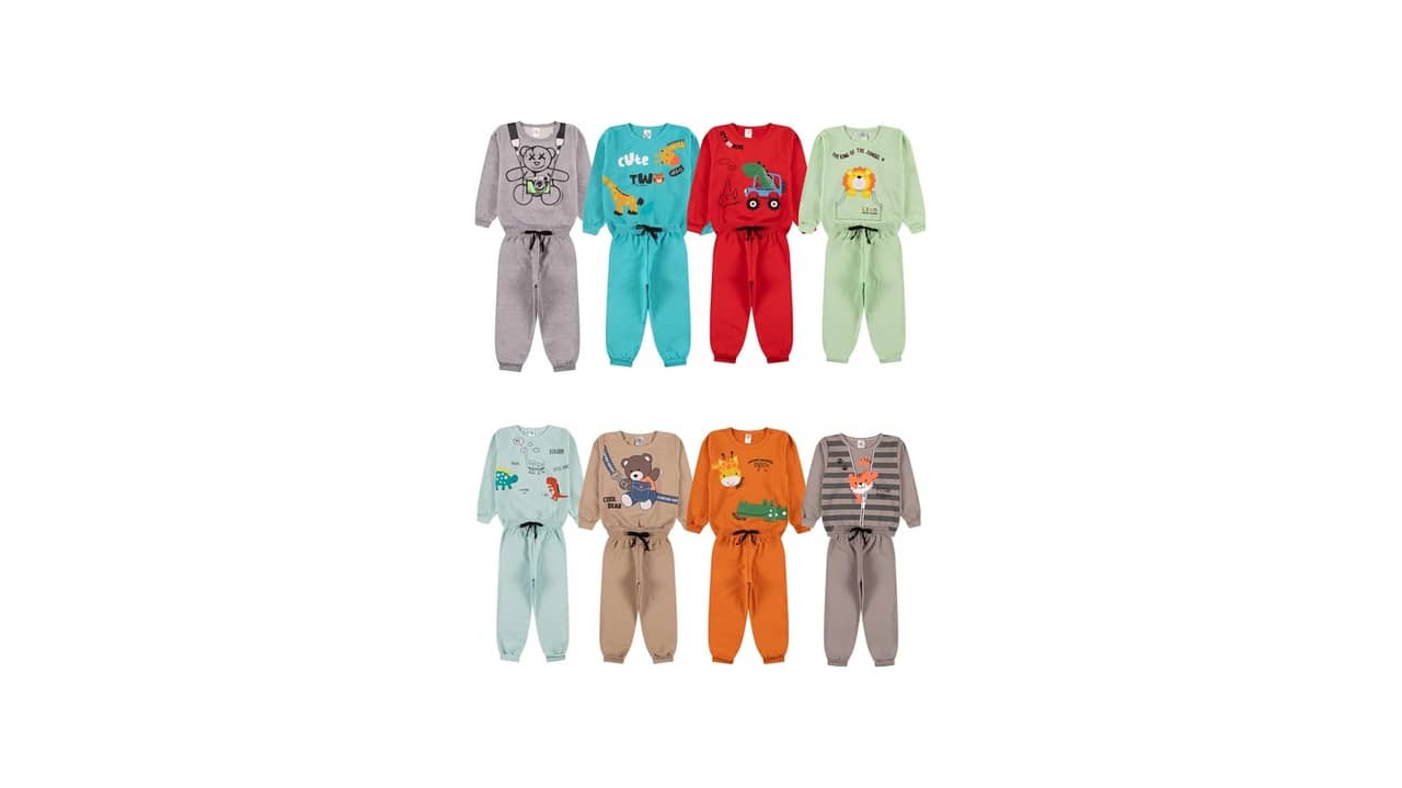 Conjunto de Moletom Infantil para Bebê: Os 10 Melhores Kits de Inverno
