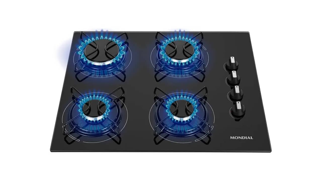 Cooktop 4 Bocas a Gás Inox ou Vidro: As 10 Melhores Opções do Mercado