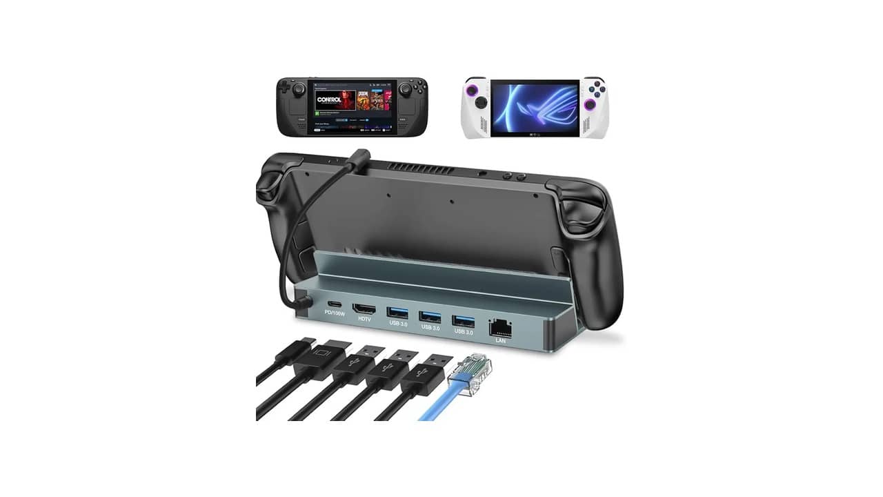 Dock Station para Steam Deck e ROG Ally: A Melhor Opção para Jogar