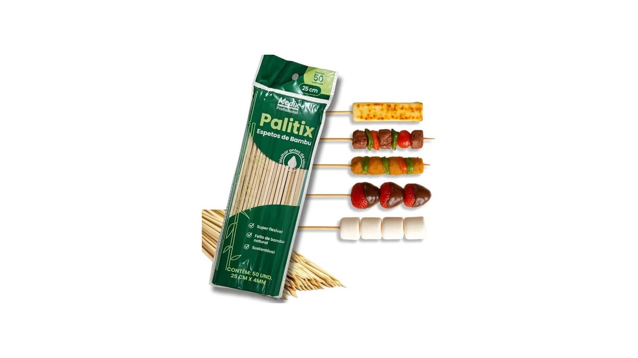 Espetinho para Churrasco: As 10 Melhores Opções de Bambu e Inox
