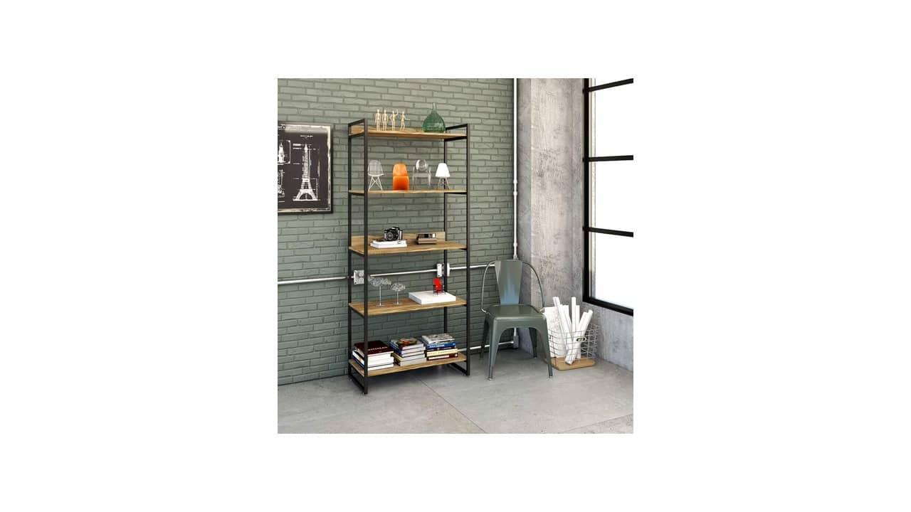 Estante para Livros Estilo Industrial: As 10 Melhores Opções