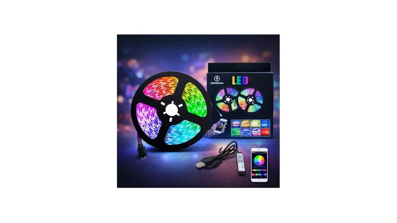 Fita de LED RGB com Bluetooth: As Melhores Opções para Decoração Inteligente