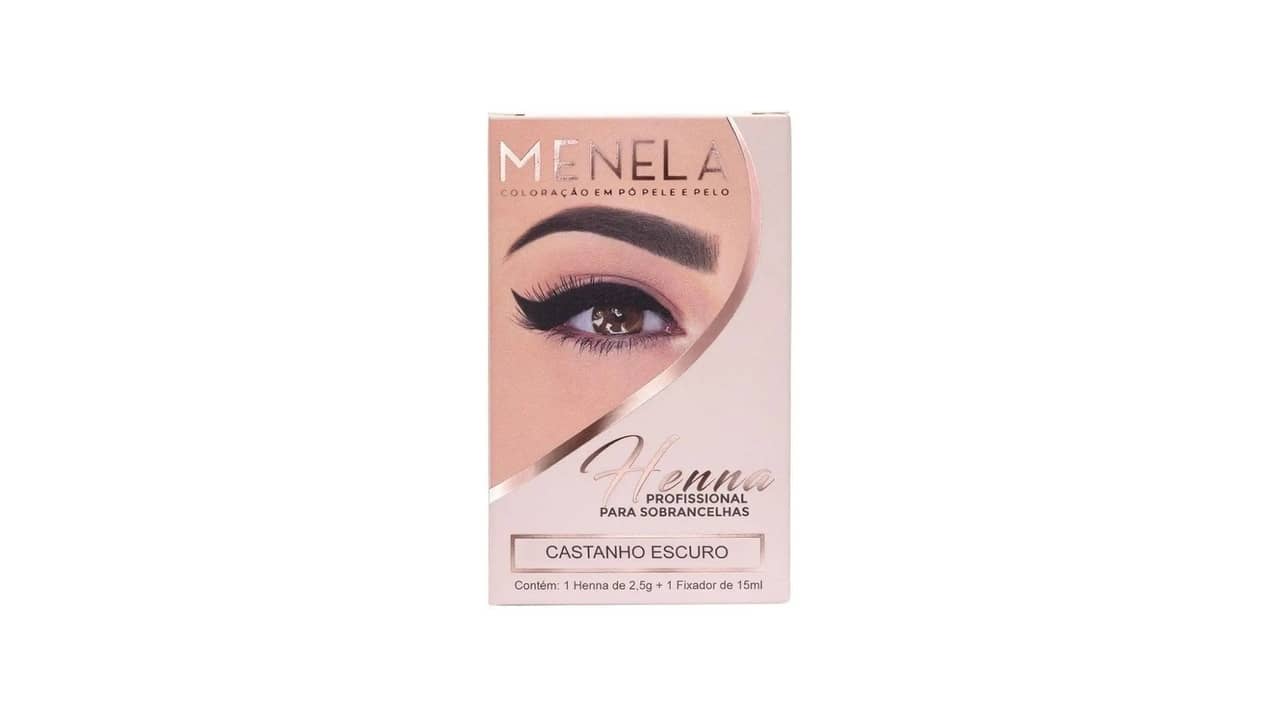 Henna Menela ou Glance: As Melhores Opções para Sobrancelhas