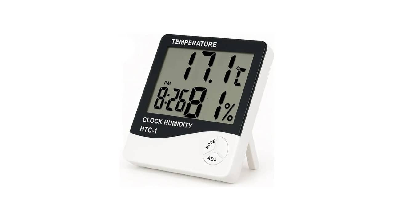 Higrômetro Digital: A Melhor Opção com Sensor Externo e Display LCD