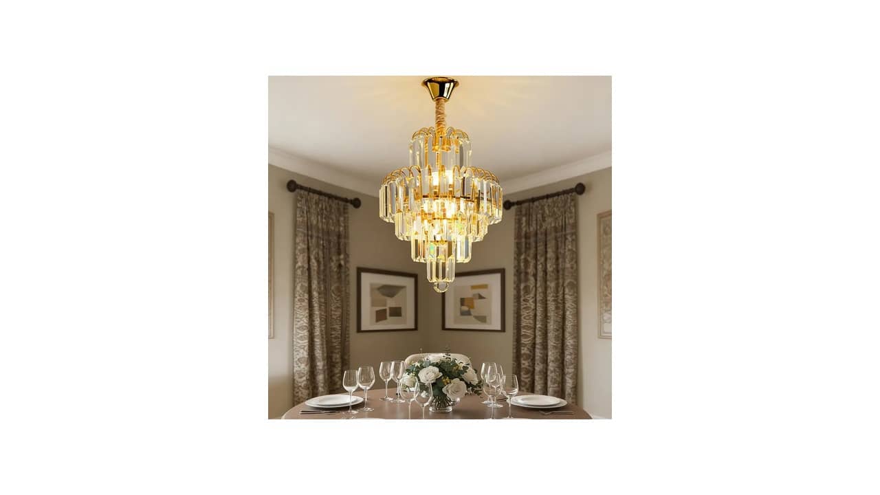 Lustre de Cristal para Sala: A Melhor Opção em Design e Iluminação