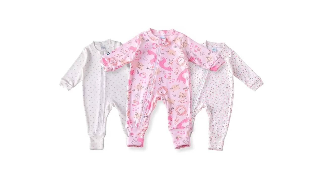Macacão de Bebê com Zíper: As 10 Melhores Opções em Algodão