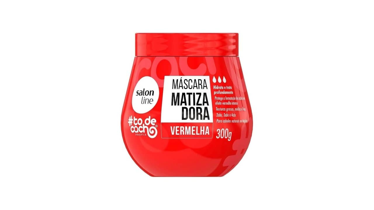 Máscara Matizadora Vermelha: As 10 Melhores Opções para Cabelos Ondulados e Cacheados