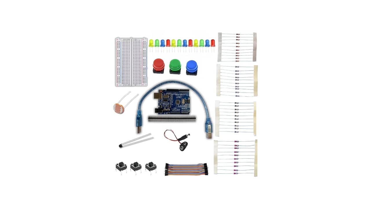 Kit de Componentes Arduino para Iniciantes: As 10 Melhores Opções