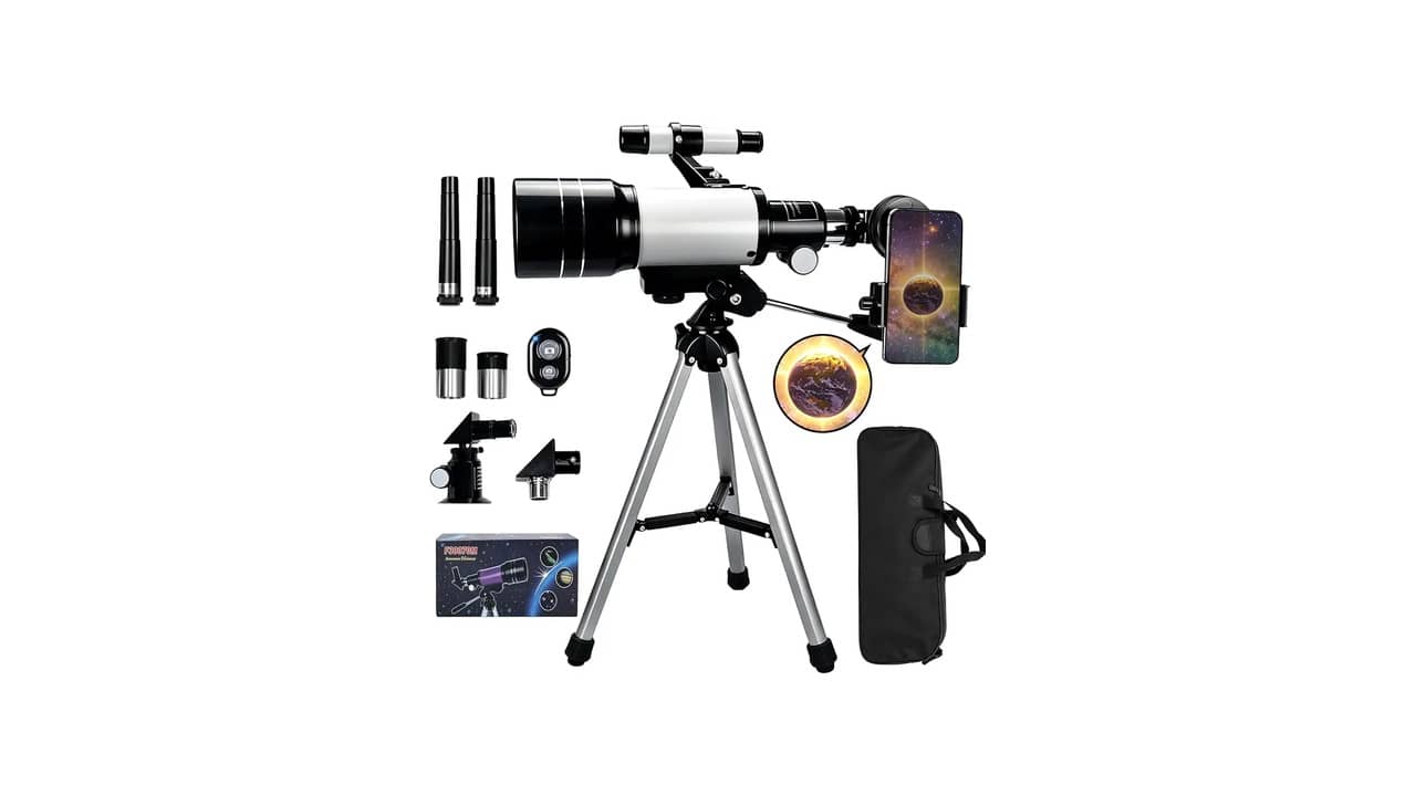 Tipo de Telescópio para Iniciantes: As 10 Melhores Opções Portáteis