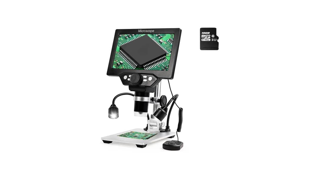 Microscópio Digital USB para Reparo de Placas: A Escolha Certa para Eletrônicos