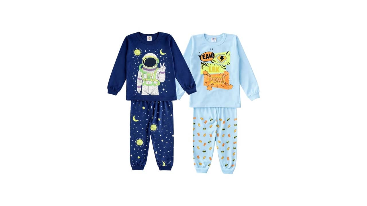 Pijama Infantil de Algodão: As 10 Melhores Opções Confortáveis