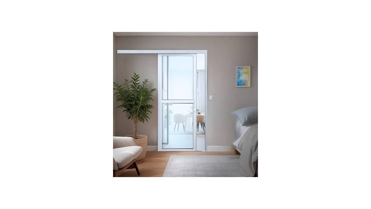 Porta de Correr de Vidro: As 10 Melhores Opções em Aluminio e Aço