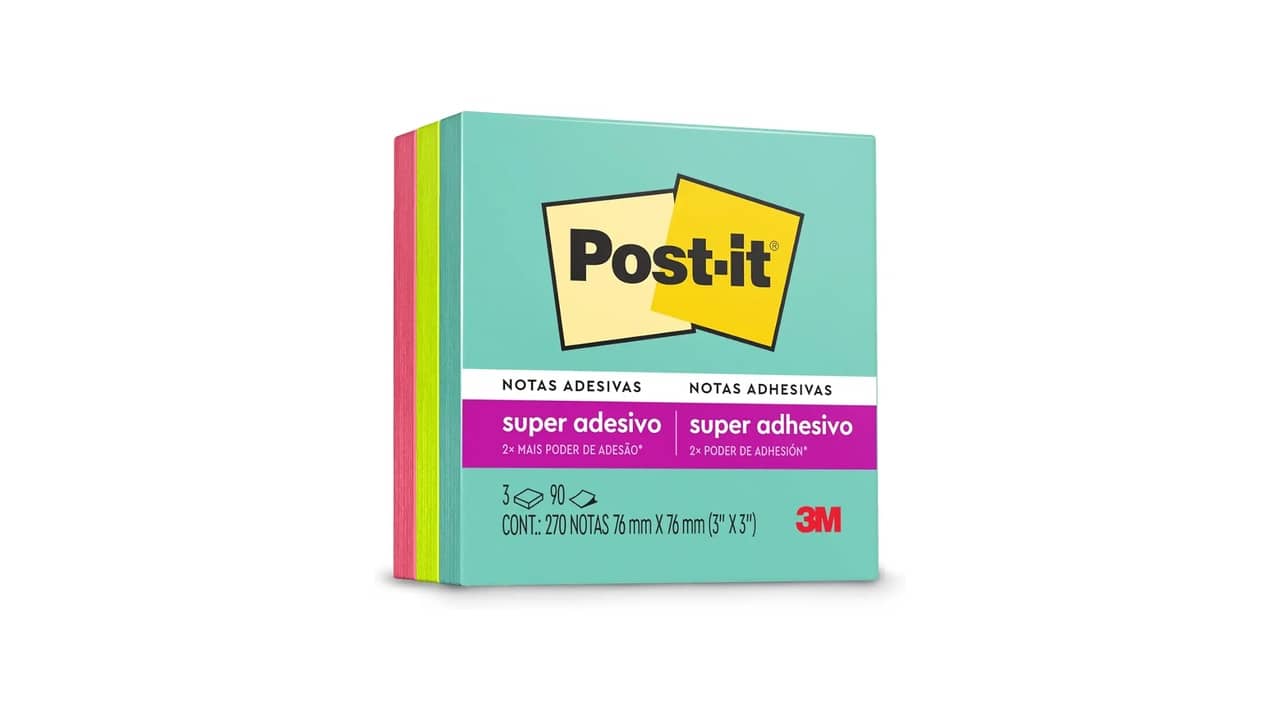 Post-it Supernova: As 10 Melhores Opções Neon