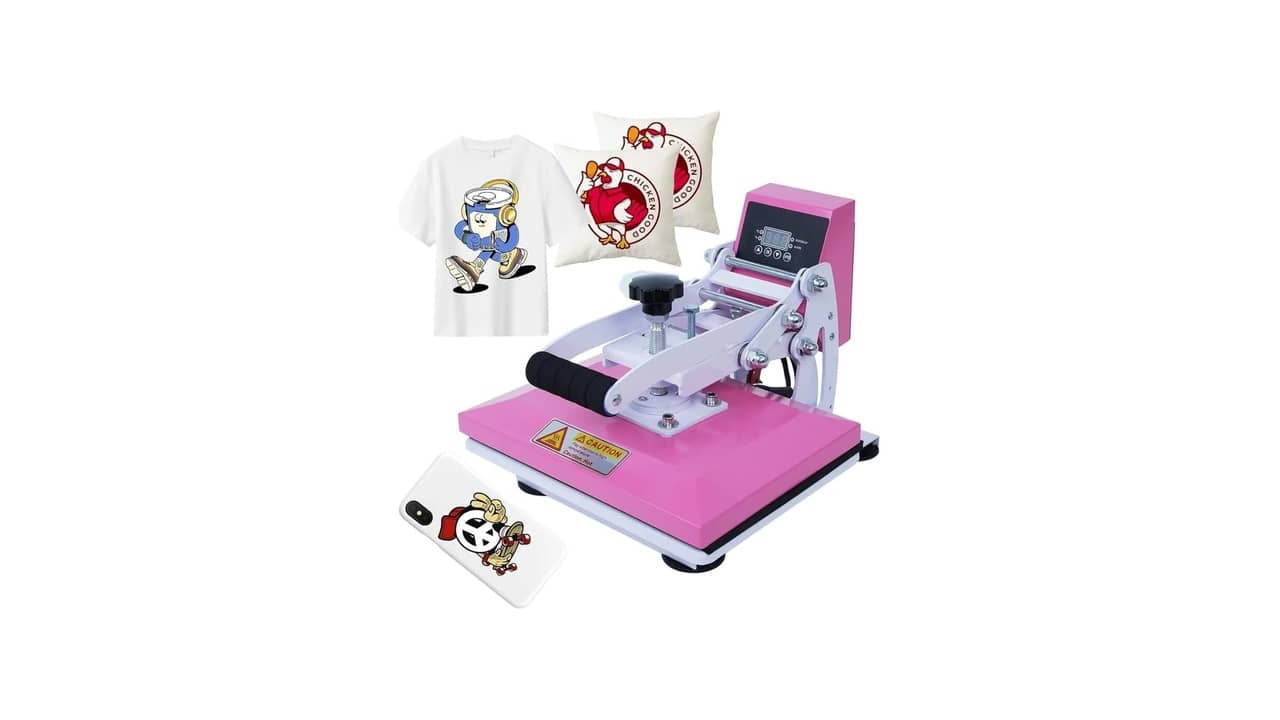 Prensa Térmica para Camisetas: As 10 Melhores Opções para Sublimação