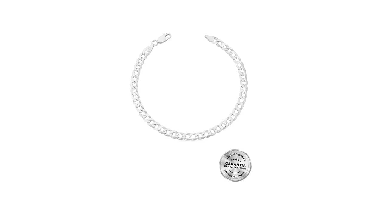 Pulseira Masculina de Prata: As 10 Melhores Opções Elegantes e Duráveis