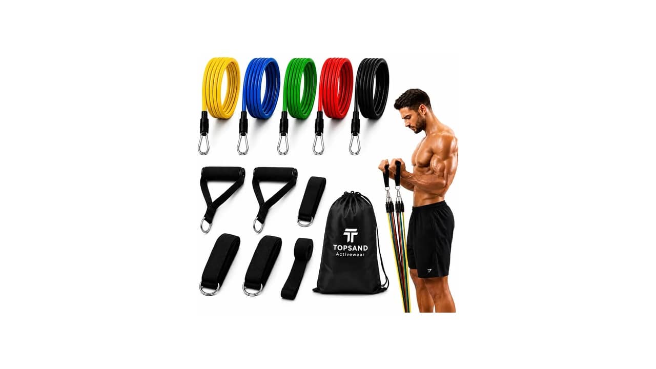 Kit de Elásticos Extensores para Treino: A Melhor Opção para Treinamento Funcional