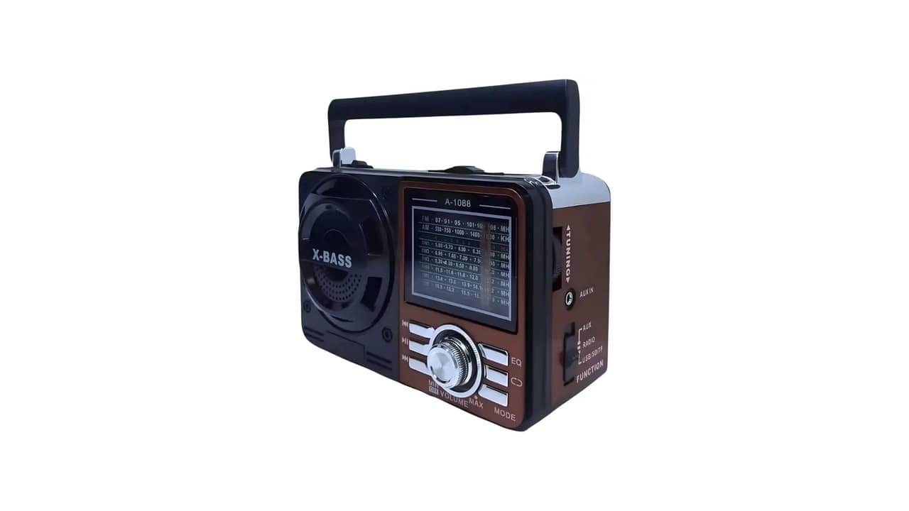 Rádio Portátil AM/FM com Bluetooth: As 10 Melhores Opções Retro e Modernas