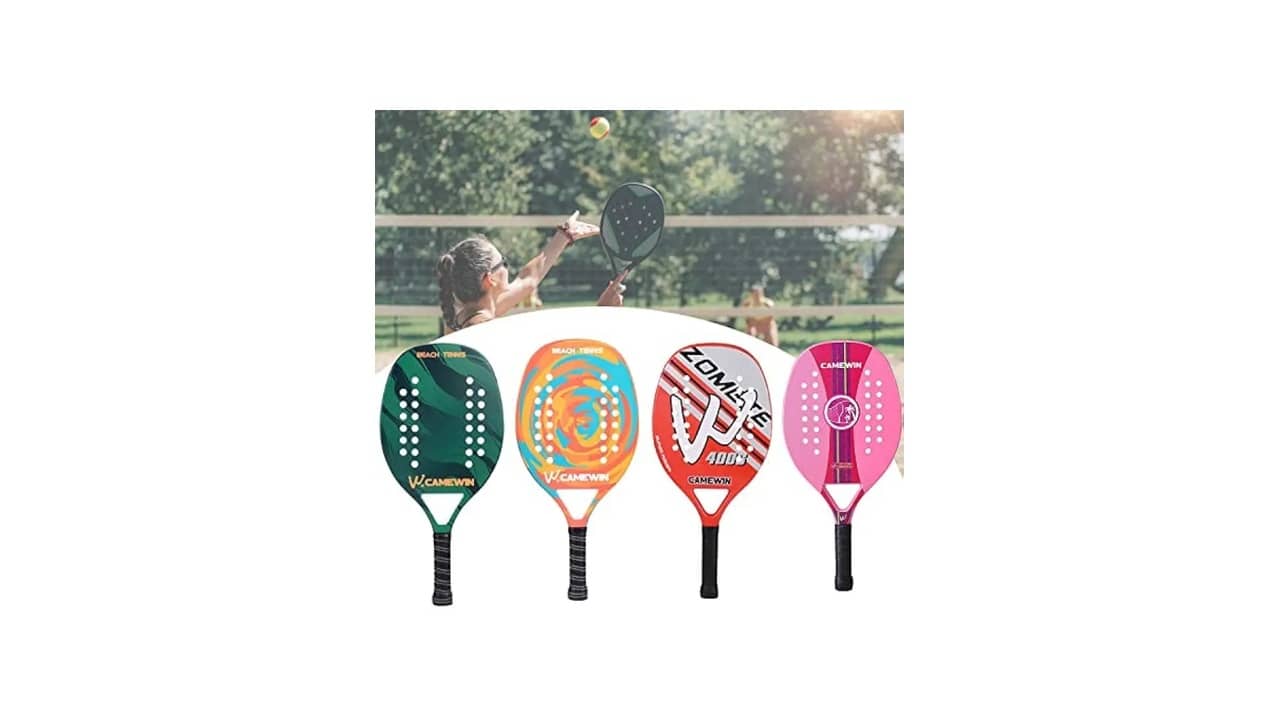 Raquete de Beach Tennis Profissional: As 10 Melhores Opções de Fibra Carbono