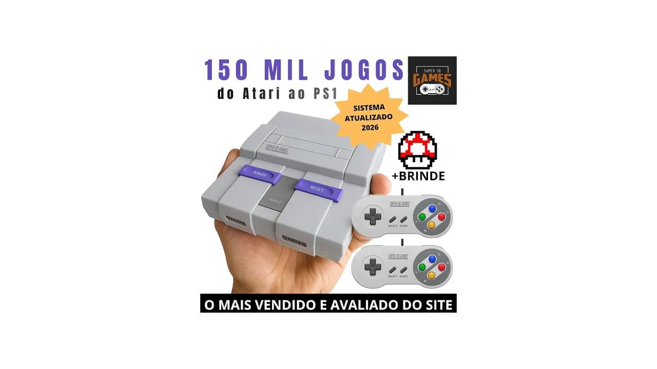 Retro Game Console: A Melhor Opção para Jogar Clássicos