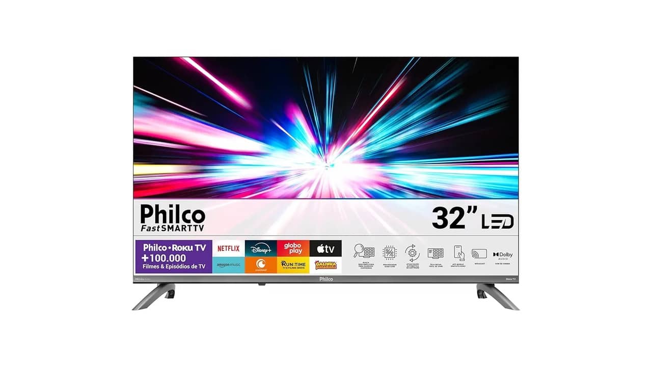 Smart TV 32 Polegadas Roku: As 10 Melhores Opções com Dolby Audio