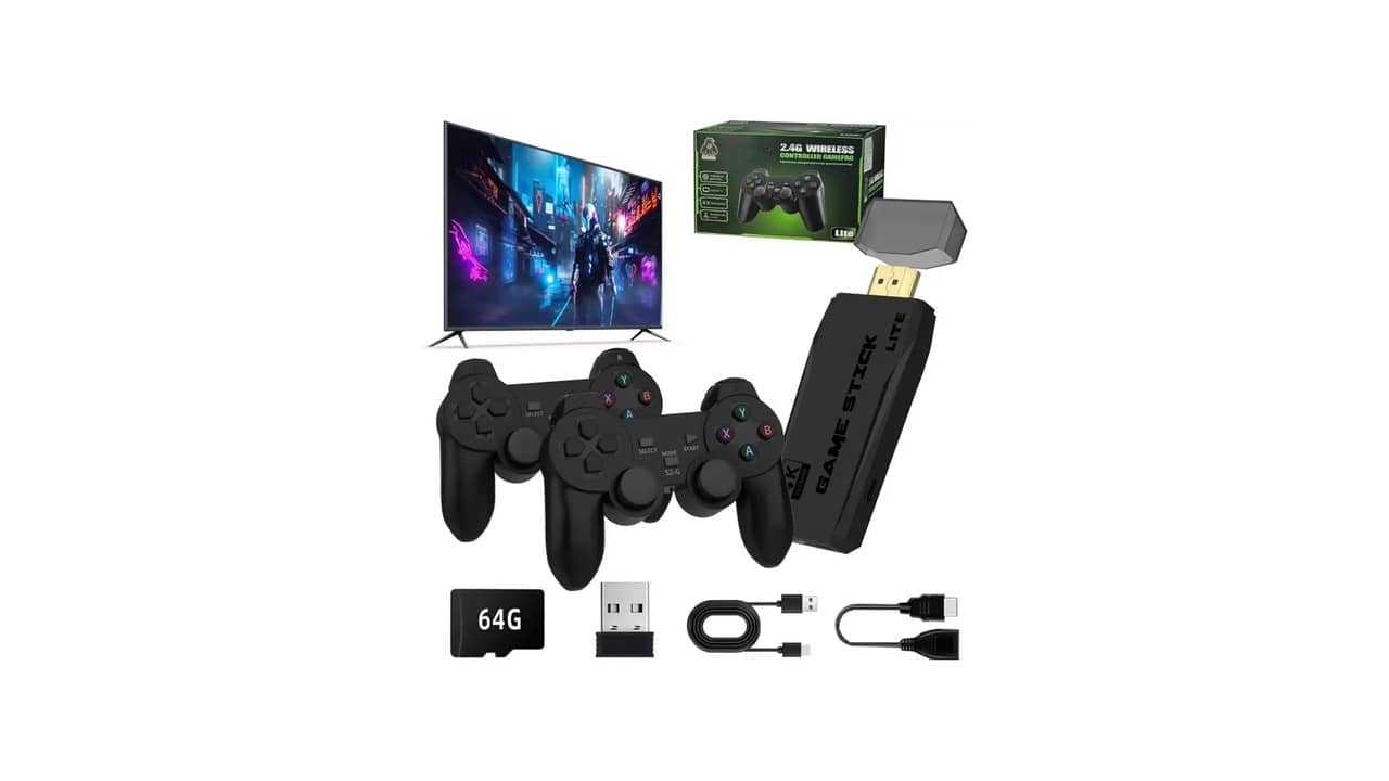 Stick Game 4K com Controle sem Fio: As 10 Melhores Opções para Jogos Clássicos