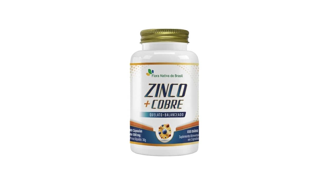 Suplemento de Zinco Quelato com Cobre: Os 10 Melhores Para Saúde