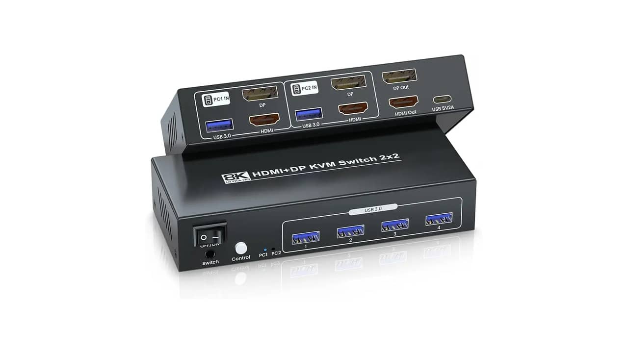 Switch KVM para Dois PCs: A Melhor Opção para Multitarefa