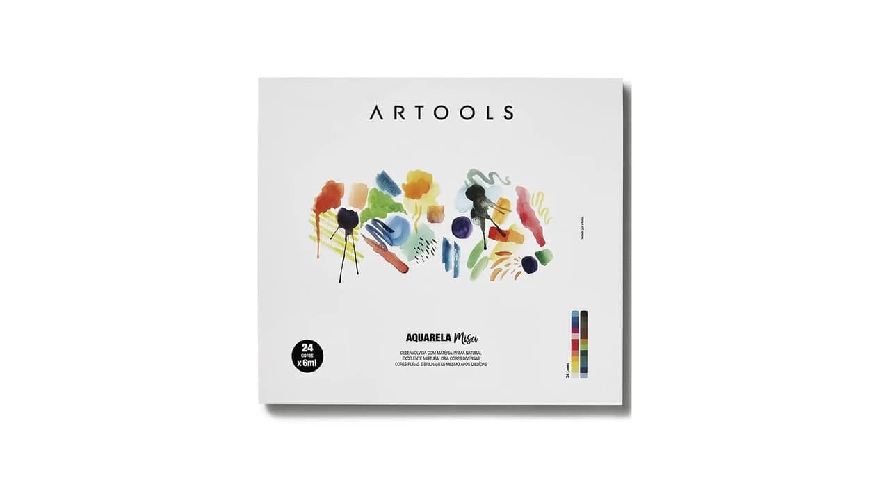 Tinta Aquarela Profissional para Iniciantes: As 10 Melhores Opções