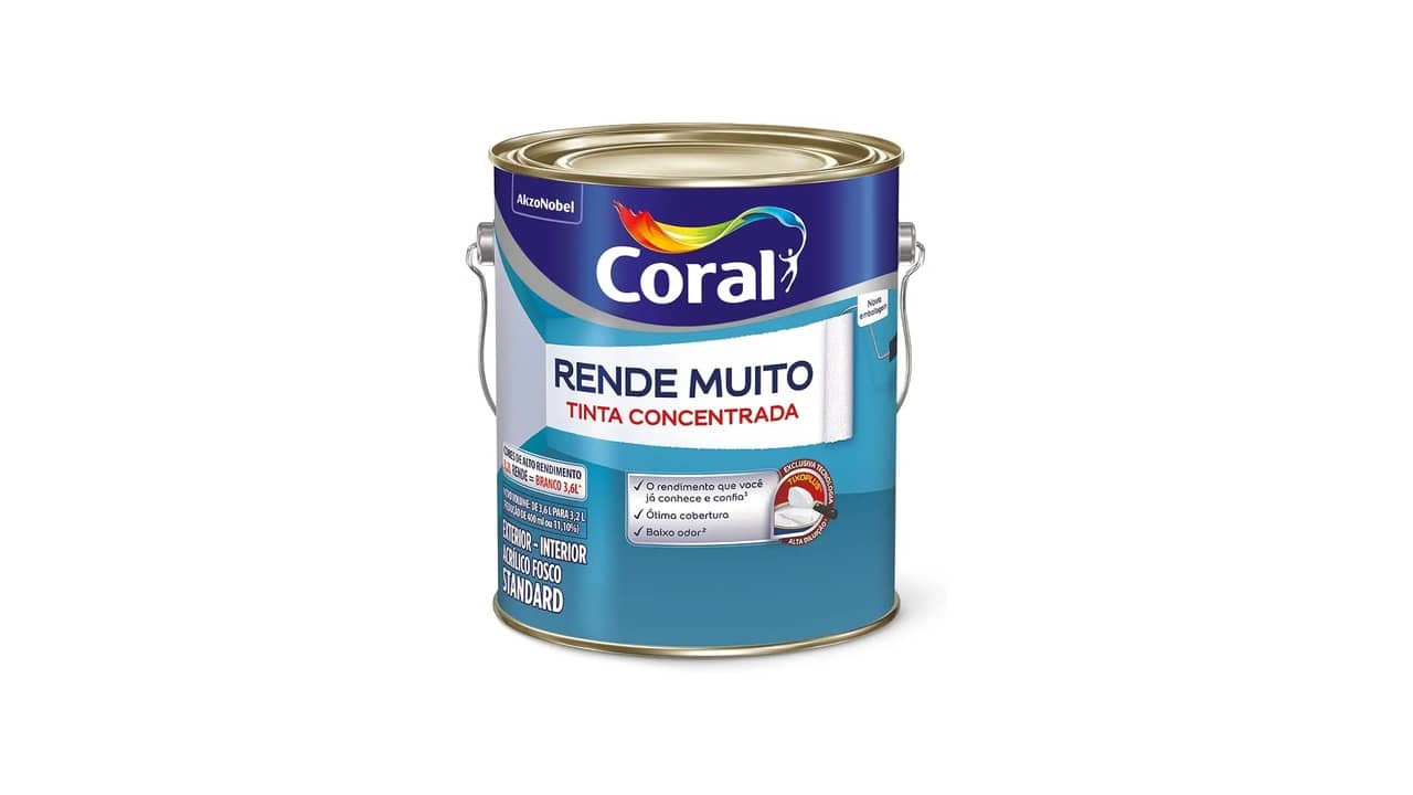 Tinta para Parede Coral Rende Muito: As 10 Melhores Opções para Alta Cobertura