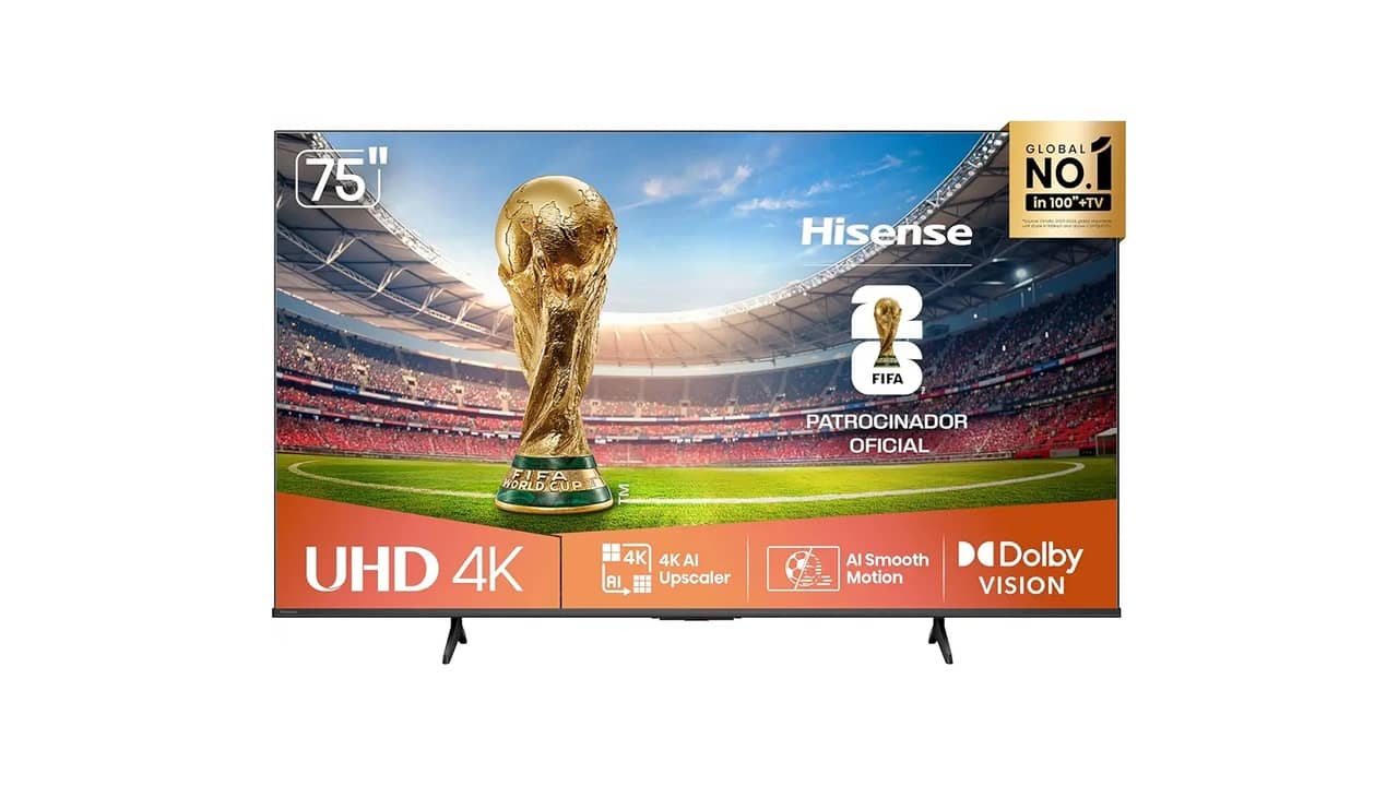 TV 75 Polegadas 4K Smart: A Melhor Tecnologia para Seu Laço