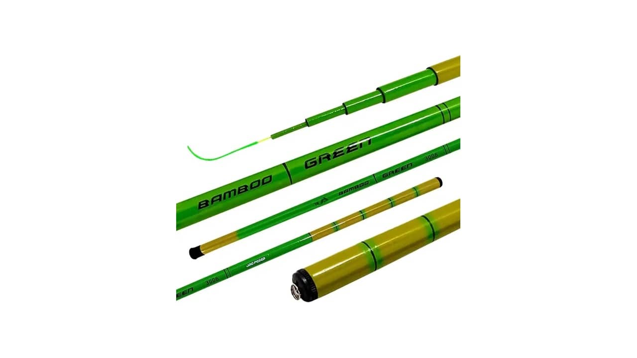 Vara de Pesca Telescópica: A Melhor Opção em Fibra de Carbono e Bamboo