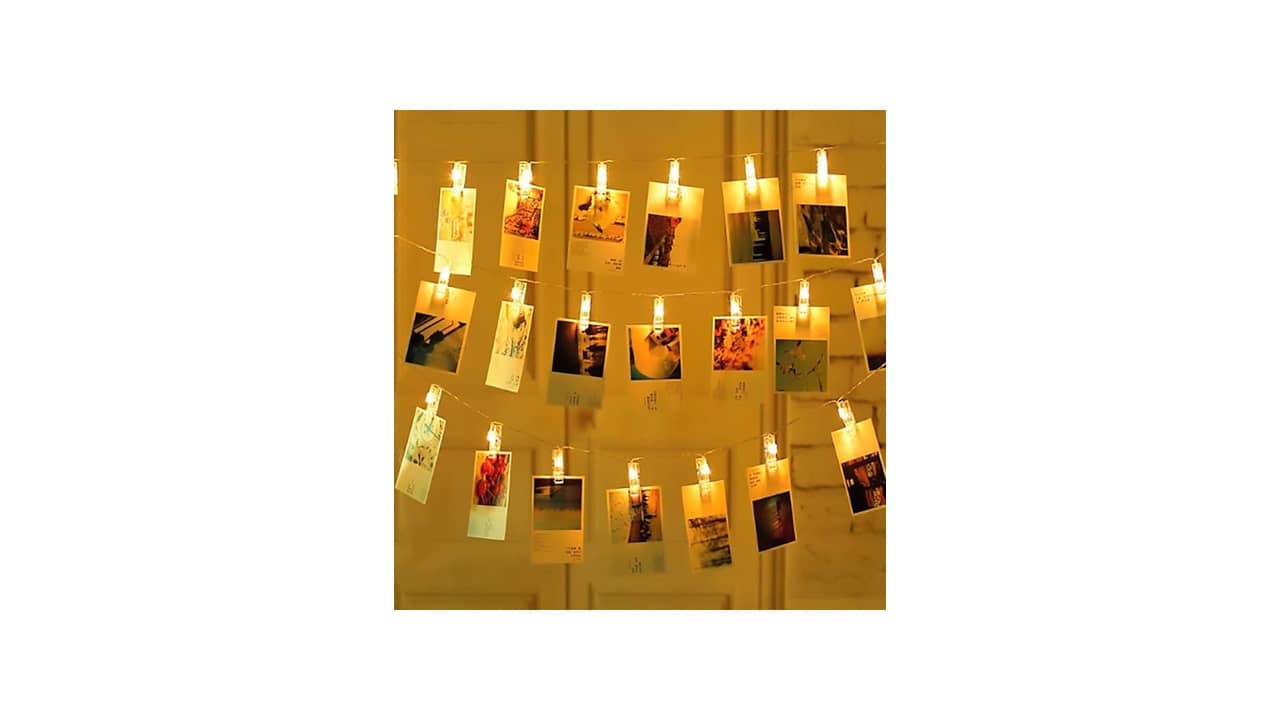 Varal de Fotos com LED: As 10 Melhores Opções para Decoração